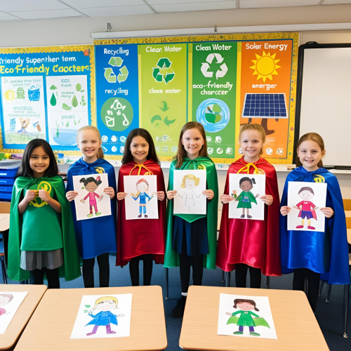 The Sustainability Squad: Creating Environmental Superhero Characters for School Activities