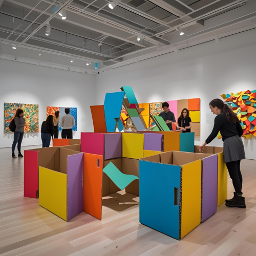 Art and Sustainability: Why Cardboard Is the Material of the Future